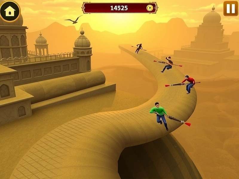 Indian players competing in Spice Land Pursuit